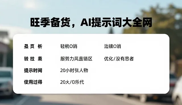 提示词指南:如何通过条件过滤提升效果