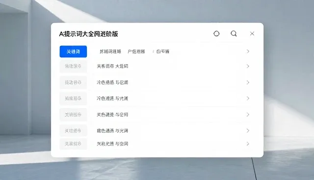 提示词工程的基本原理是什么,如何优化关键词检索与过滤