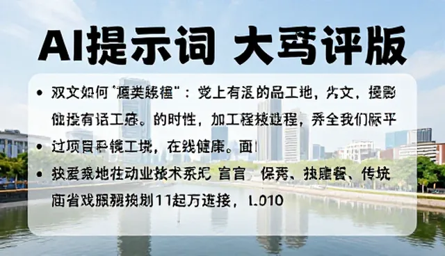 工作总结提示词:适用情况与限制说明