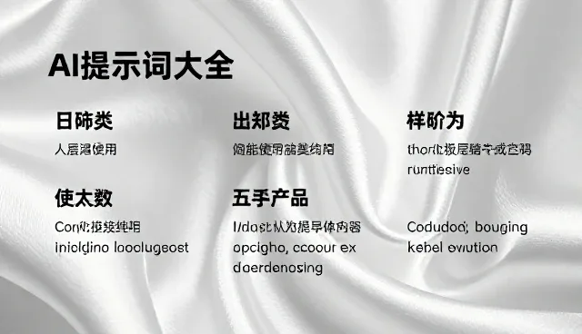 SD提示词在内容对比中的实际应用与分析
