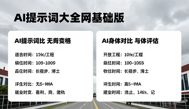 Stable Diffusion提示词内容对比与评估要点解析