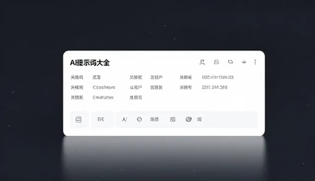 免费提示词大全:如何高效利用关键词检索与过滤